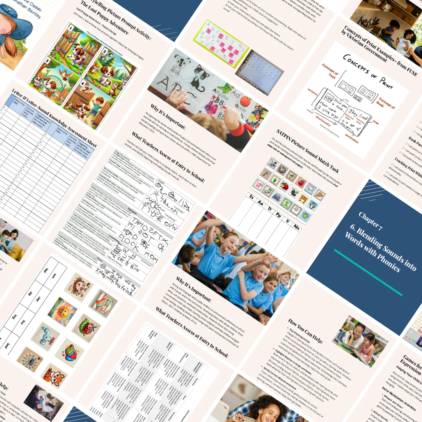 Pages from the Ready for School guide
